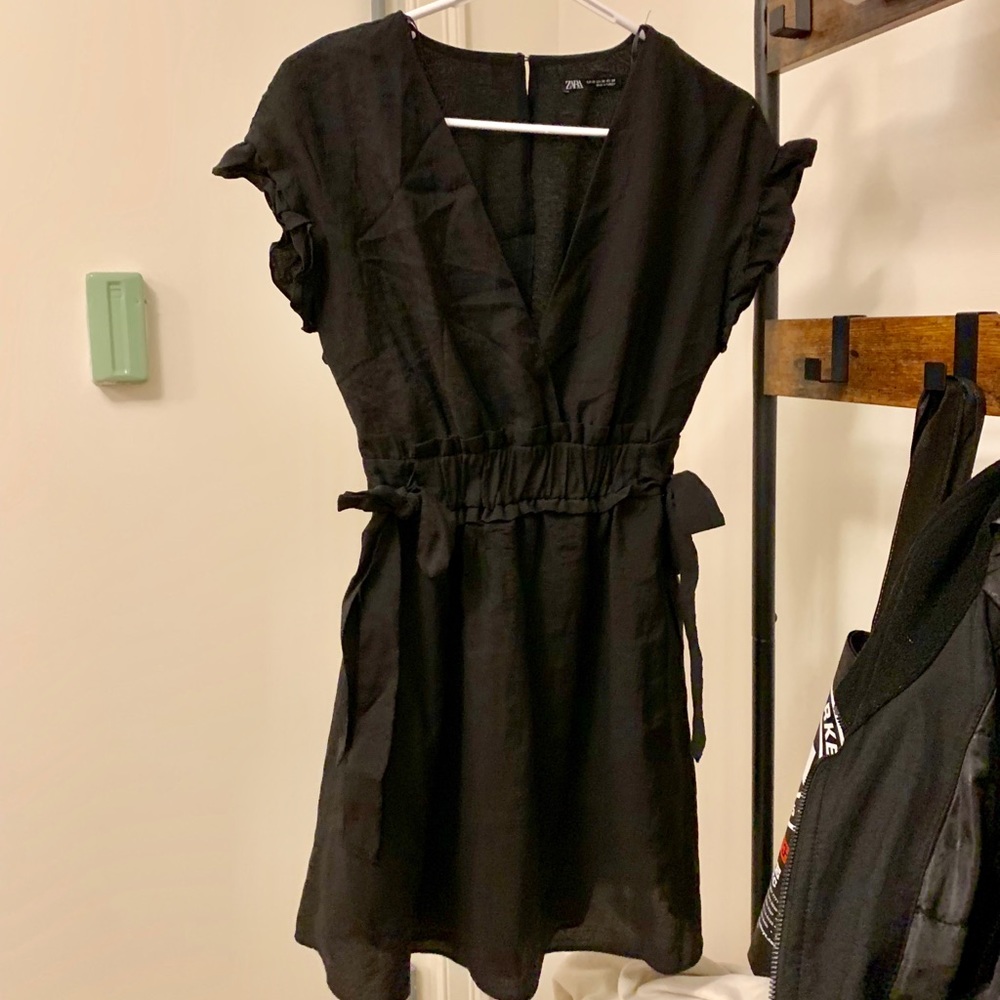 Black summer dress